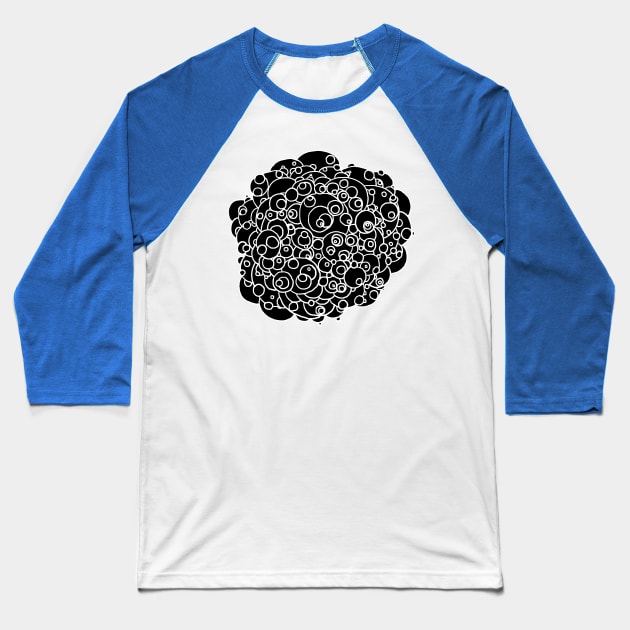 Molecule Baseball T-Shirt by SophiaLadeni